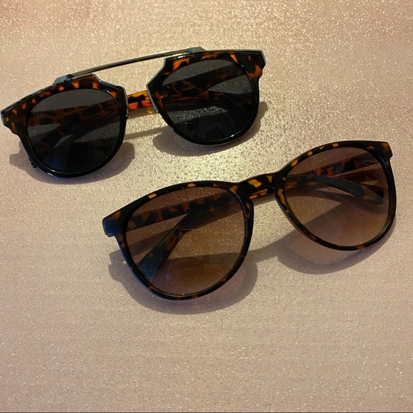 Missguided Accessories - Tortoise Sunglasses Bundle